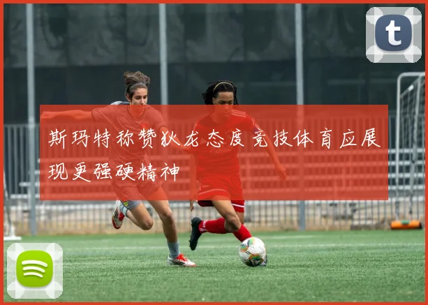 斯玛特称赞狄龙态度竞技体育应展现更强硬精神